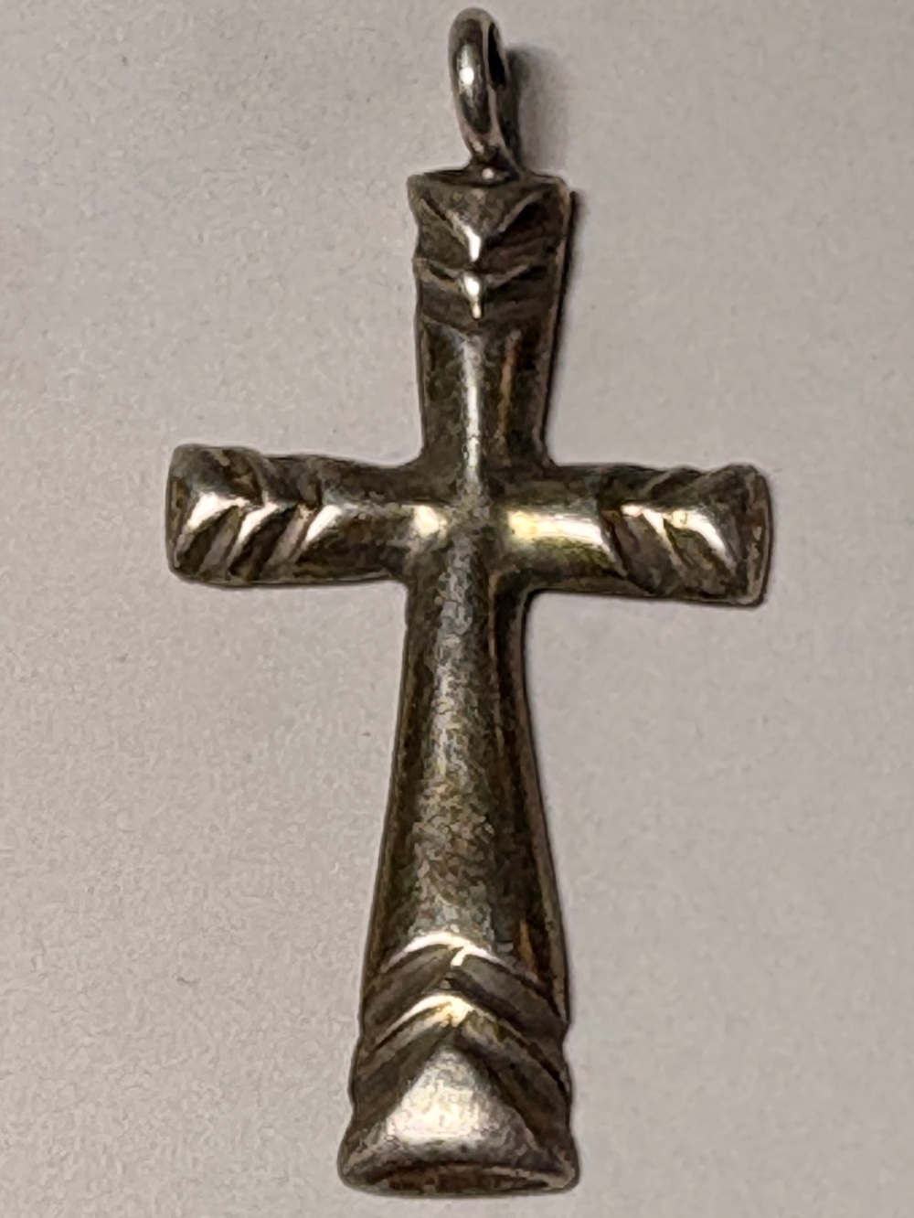 Sterling Silver Cross Pendant - Classic Silver